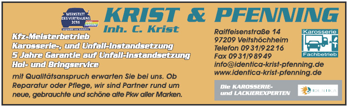 Krist & Pfenning - Veitshöchheim